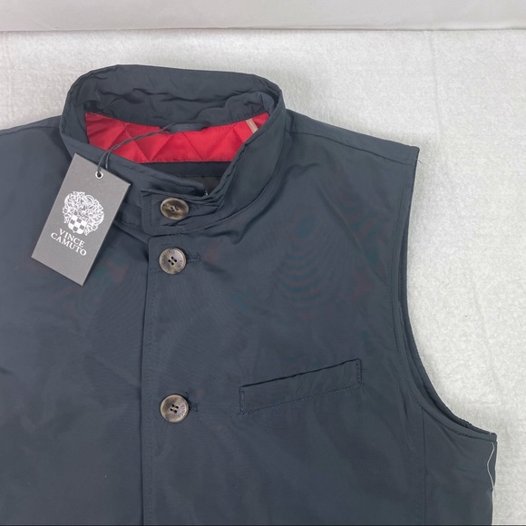 Vince Camuto New Navy with Red Lining Size Small - Picture 10 of 16